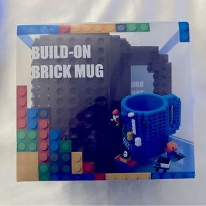 NEW in package Build-on Brick Mug